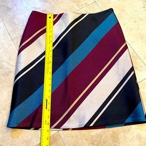 Gorgeous pencil skirt, stunning fabric beautiful stripes